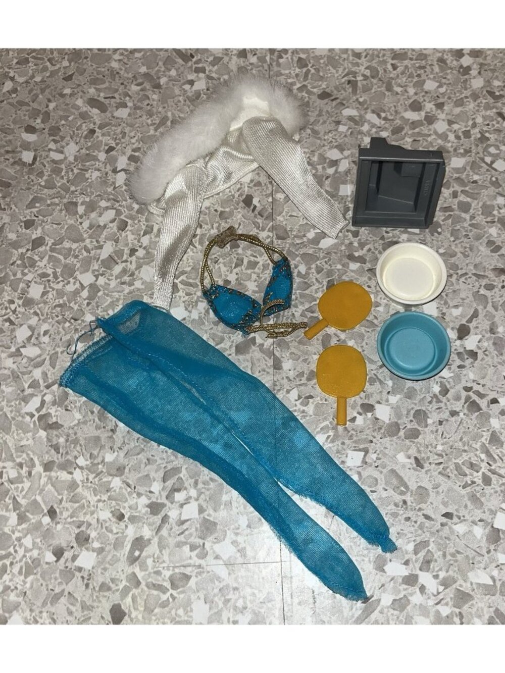 Vintage 12" Fashion Doll Small Lot Of Odds And Ends